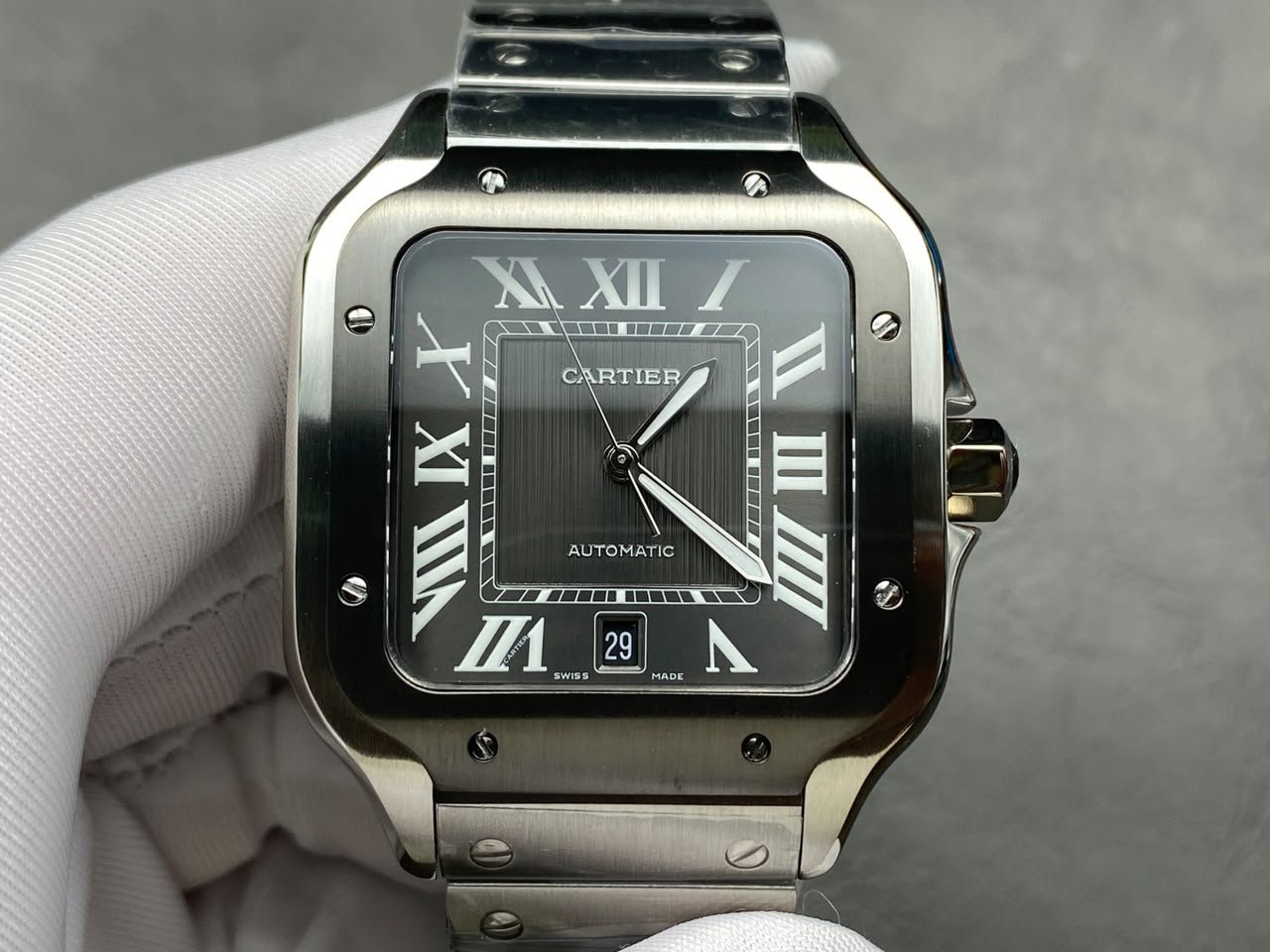 THB Factory Cartier Santos 39.8mm – 9015 Movement and Rubber Strap Guide