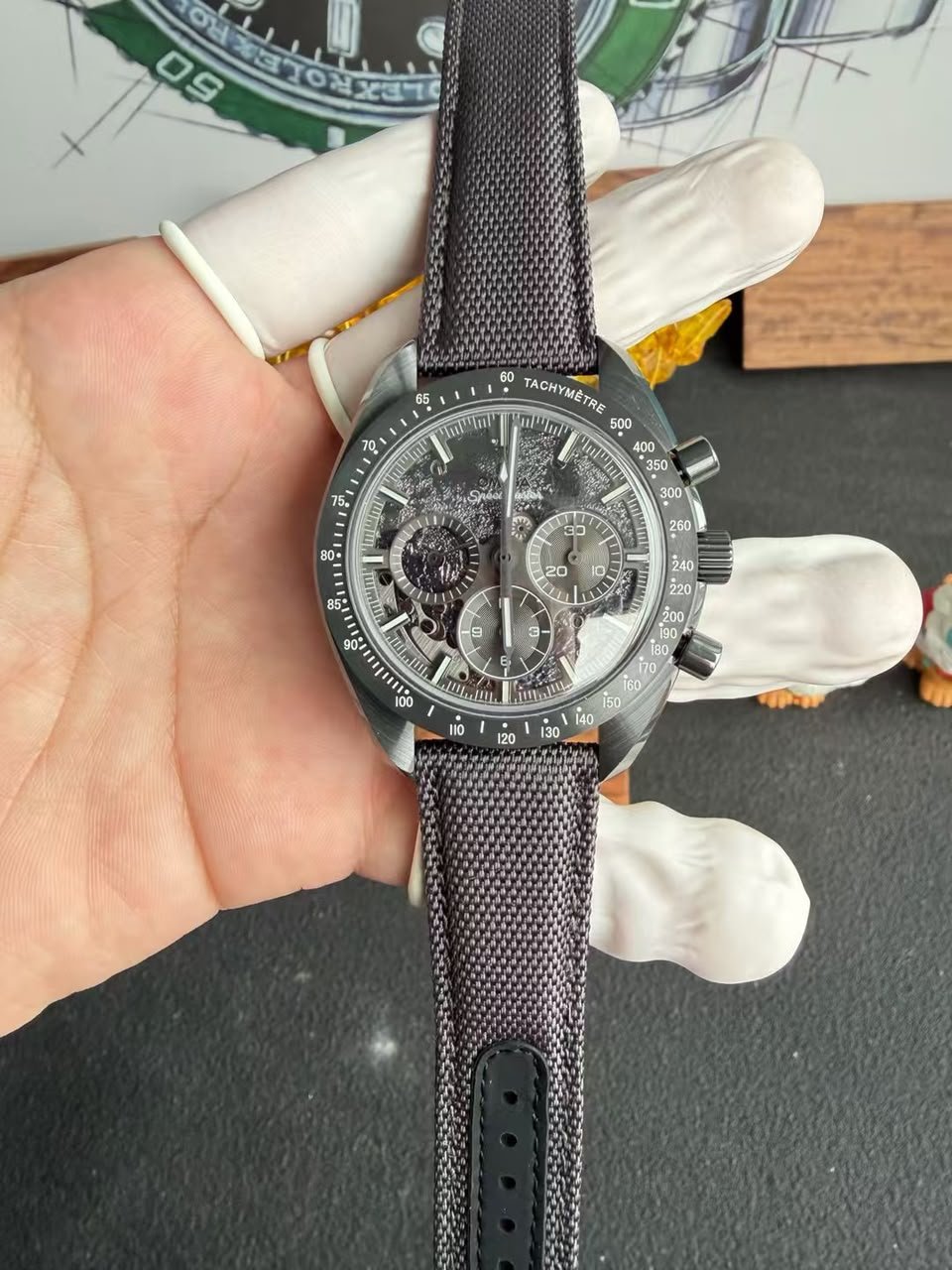 SMF Factory Omega Speedmaster Dark Side of the Moon Ceramic Chronograph Technical Guide