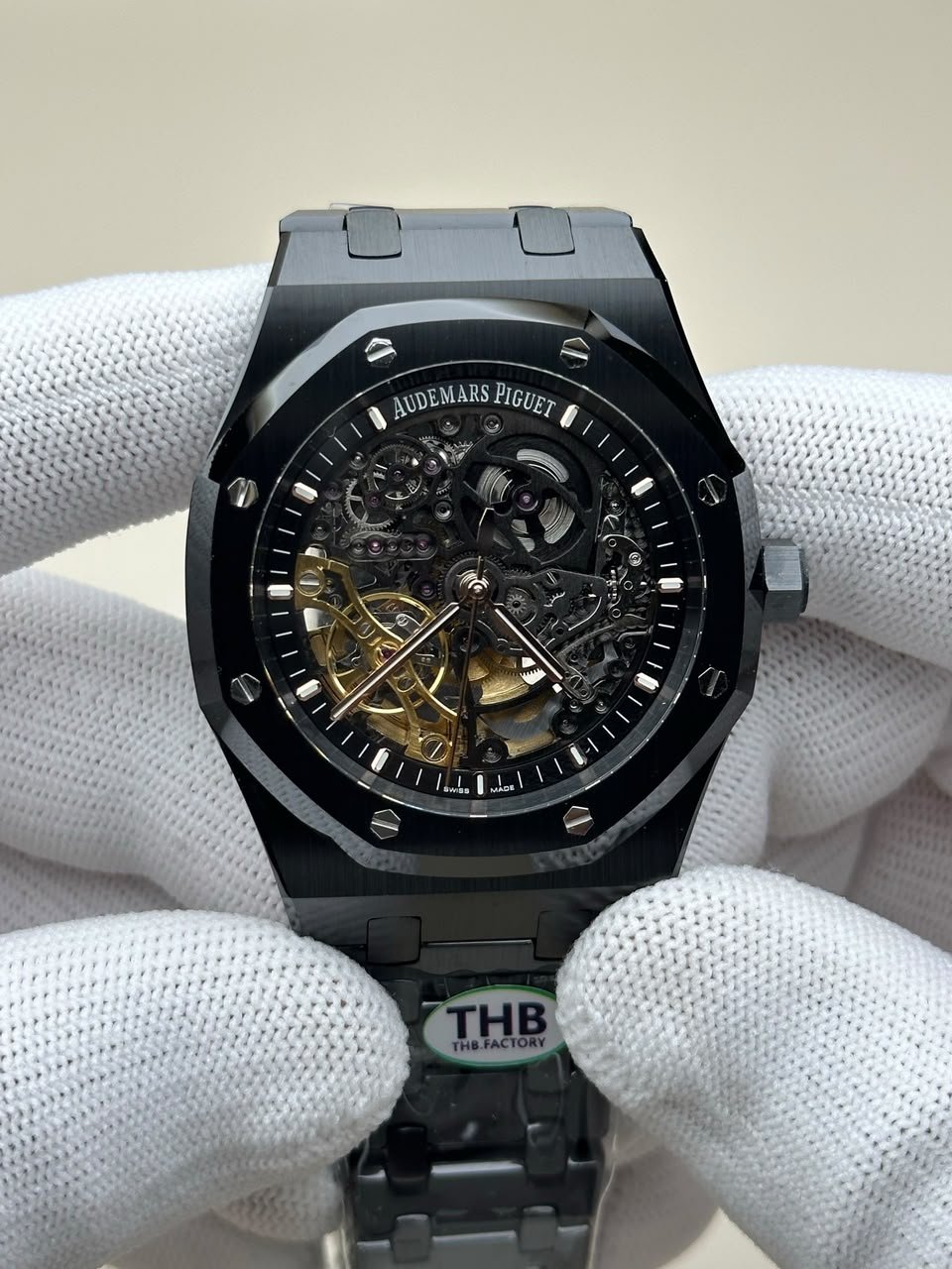 THB Factory AP Royal Oak 15416CE Black Ceramic Free-Sprung Movement Guide